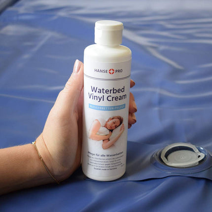 Hanse Pro Waterbed Vinila krēms (2 x 250 ml) | Ūdensgultas kopšana | Ūdensgultas piederumi | Piemērots visām ūdensgultām