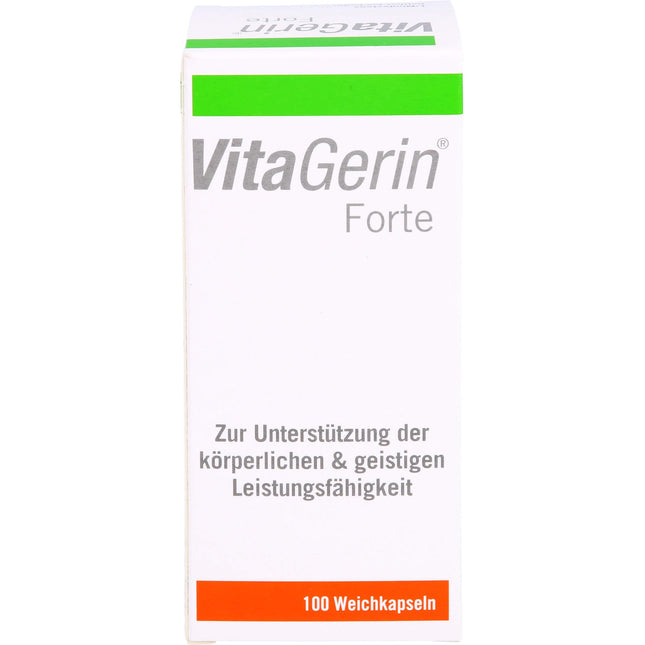 Vita Gerin Forte 100 mīkstās kapsulas