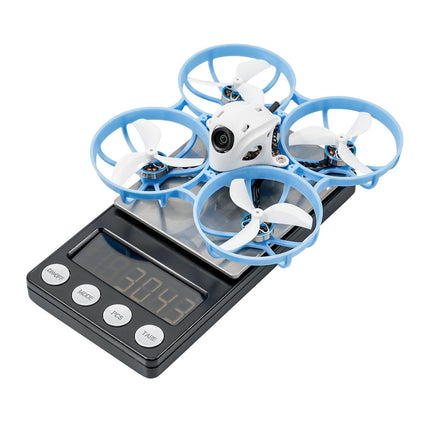 BETAFPV Meteor75 Pro bezkontaktu Whoop kvadrokopters ar Matrix 1S ​​​​5IN1 FC, 45 mm 3 lāpstiņu propelleriem, lidojuma laiks līdz 6,5 minūtēm ar BT2.0 550mAh 1S akumulatoru, FPV droniem, frīstaila sacīkstēm iekštelpās un ārā - ELRS