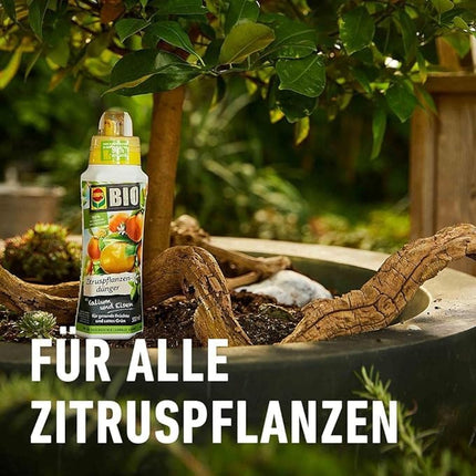 COMPO mēslojums citrusaugiem, organiskais citrusaugļu mēslojums, COMPO ORGANISKS citrusaugļu mēslojums, 500 ml