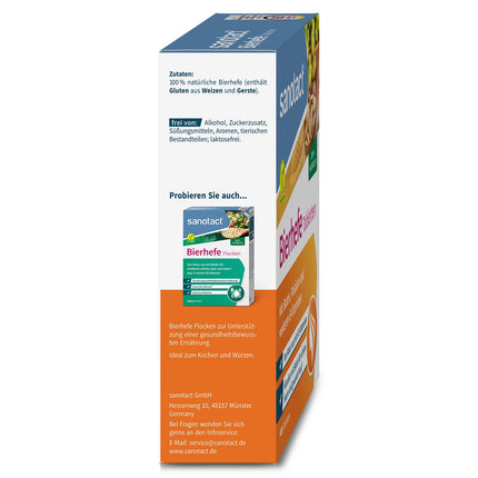 sanotact alus rauga tabletes (400 tabletes) • 100% dabīgs alus raugs, vegāns • Ar biotīnu skaistam apmatojumam un veselīgai ādai • 6 B vitamīni • Piemērots arī suņiem • Rauga tabletes