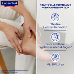 Hansaplast Anti Callus Intensive Cream (75 ml), pēdu krēms sacietējumu noņemšanai, mitrinošs sacietējumu krēms ļoti sausai ādai ar urīnvielu