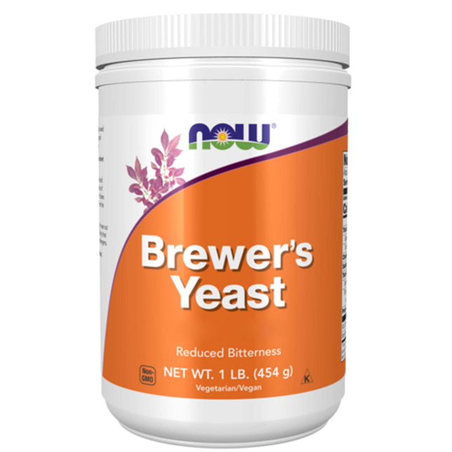 NOW Foods, alus raugs, Saccharomyces cerevisiae, 454 g vegāns pulveris, laboratoriski pārbaudīts, bez sojas, bez ĢMO, veģetārs
