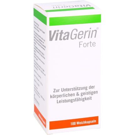 Vita Gerin Forte 100 mīkstās kapsulas
