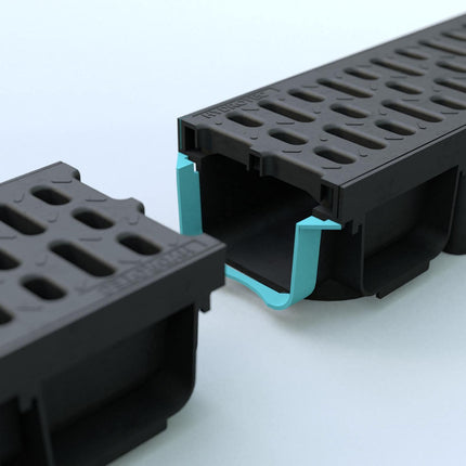 HYDROTEC plastmasas drenāžas kanāls SELFline A15 klase 1 metrs