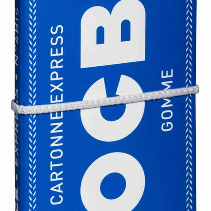 OCB cigarešu papīri, zili, elastīgi, 25 grāmatiņas pa 100 lapām, izgatavotas no 100% dabīgām augu šķiedrām, ar elastīgas lentes aizdari