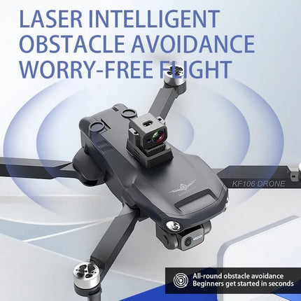 LUXWALLET Libra X Dodge - Šķēršļu novēršanas sensors - Drons kvadrokopters - 30Km/h - WiFi GPS 1.2KM - 3 asu stabilizators - Full HD kamera