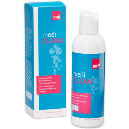 medi CLEAN kompresijas zeķu mazgāšanas līdzeklis 200 ml (bez smaržvielām, bez joniem)