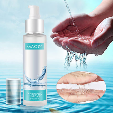 SVAKOM Deluxe ūdens bāzes lubrikants Neitrāls, uz silikona bāzes veidots lubrikants, uz ūdens bāzes, zīdains, 200 ml lubrikants, uz ūdens bāzes veidots lubrikants, želejveida uz ūdens bāzes, lubrikants uz ūdens bāzes
