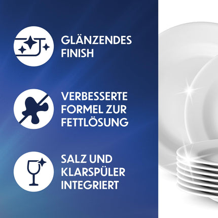 Amazon - universālās trauku mazgājamās mašīnas tabletes, 40 tabletes