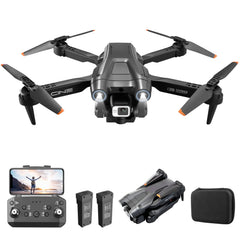 Mingfuxin salokāms drons ar kameru iesācējiem, RC kvadrokoptera drons ar lietotni WIFI FPV tiešraides video, augstuma noturēšana, bezgalvas režīms, vienas taustiņa pacelšanās un nosēšanās pieaugušajiem un bērniem