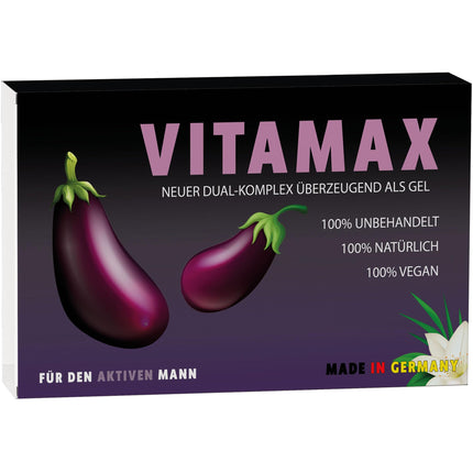 VITAMAX 600mg Macun komplekss aktīviem vīriešiem | Praktisks nedēļas iepakojums