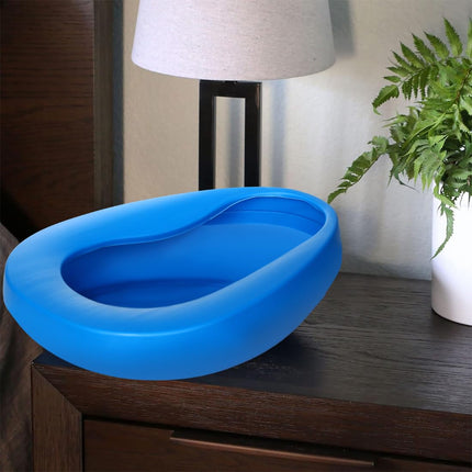 Plastmasas sieviešu gultas panna gultas panna pieaugušajiem un vīriešiem gultas pacientiem