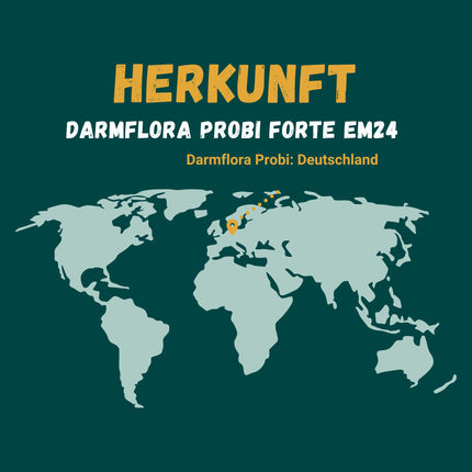 Zarnu floras probiotikas forte EM24 | 24 dzīvi baktēriju celmi | 30 miljardi KVV | nekavējoties veidojot kolonijas | 500 ml | dabisks ražošanas process