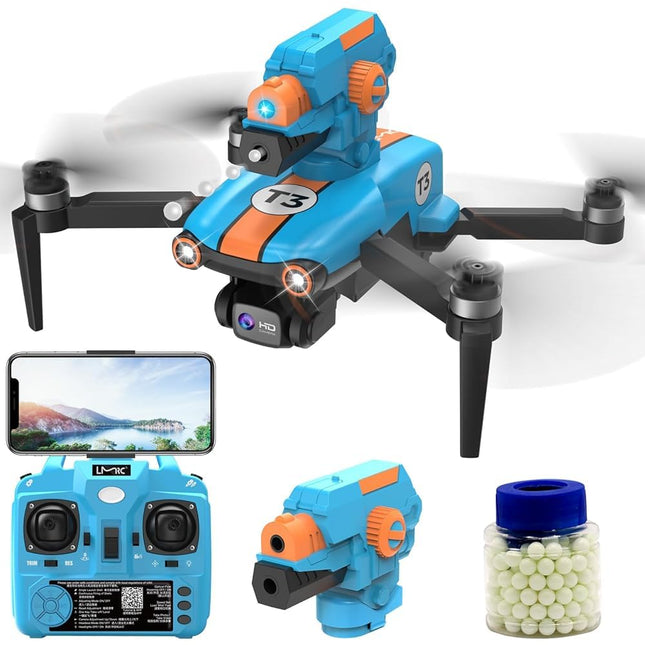 OBEST drons ar 1080P regulējamu kameru, bezkontaktu RC saliekamais drons ar šaušanas torni, FPV WIFI kvadrokopters, optiskās plūsmas pozicionēšana, mini drons bērniem iesācējiem