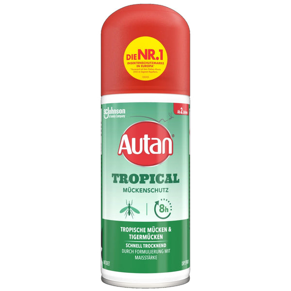 Autan tropu odu atbaidīšanas līdzeklis, sausā aerosola, 100ml