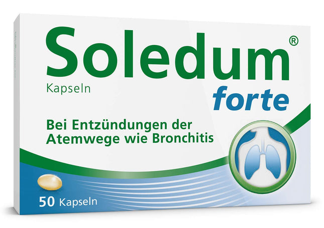 SOLEDUM forte kapsulas 200 mg 50 gab.
