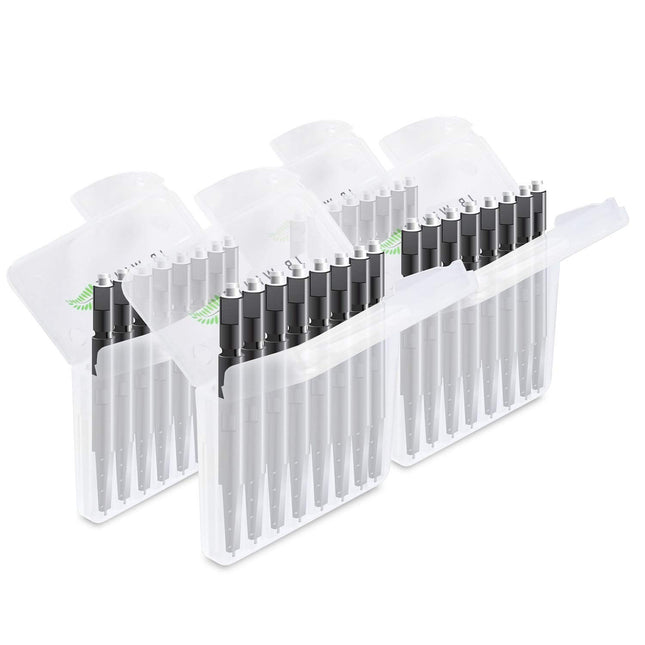 JB White 32x dzirdes aparātu sēra filtri, nomaiņas filtri, filtri, kas ir saderīgi ar Widex Nanocare sēra aizsardzību | Oticon ProWax MiniFit | Phonak Cerustop ausu vaska aizsargi | Resound dzirdes aparāta filtrs (Ø 1,3 mm)