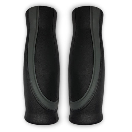 2x rokturis rollatoram, 110x22 mm no FabaCare, ergonomiskas formas, rezerves rokturi, rollatora rokturis, rollatora turētājs, universāls, labais un kreisais, rokturis mobilitātes palīglīdzeklim