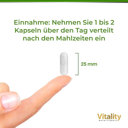 MSM augsta deva, īpaši tīras MSM kapsulas ar 1000 mg metilsulfonilmetāna, 180 kapsulas 6 mēnešiem, bez liekām piedevām Vitality Nutritionals no VitaminExpress