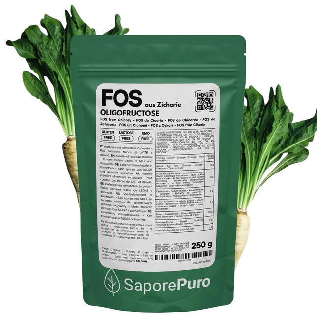 Saporepuro FOS Oligofruktozes pulveris 250 gr
