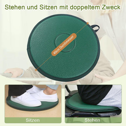 Ehucon grozāmais disks un pacienta pārvietošanas dēlis, pagrieziena ierīces vecāka gadagājuma cilvēkiem un cilvēkiem ar invaliditāti, viegli pagriežami palīglīdzekļi no gultas uz ratiņkrēslu, krēslu vai automašīnu, 15,7 collu diametrs