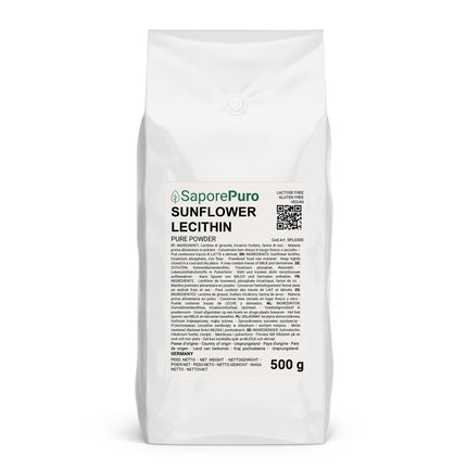 Saporepuro saulespuķu lecitīna pulveris 500 GR - saulespuķu lecitīns