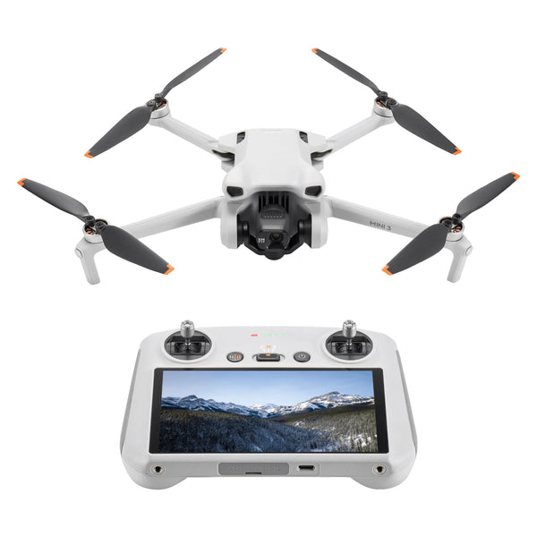 DJI Mini 3 (DJI RC) – viegls un salokāms mini kameras drons ar 4K HDR video, 38 minūšu lidojuma laiku, patiesi vertikāliem kadriem un inteliģentām funkcijām, C0