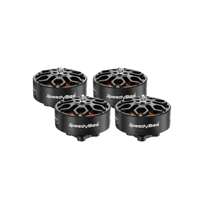 2006. gada 1950KV FPV drona motors - 6S bezsuku motors 3,5, 4, 5 collu FPV dronam QAV kvadrokopteram - 4 gabalu iepakojums