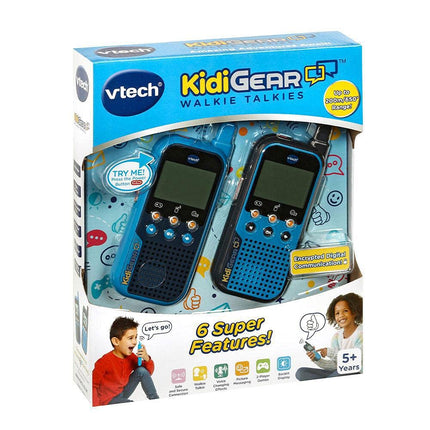 Vtech VTC-TOY59 KidiGear rācijas, daudzkrāsainas, kastes izmērs: 25 x 27,9 x 5,5 cm