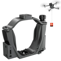 LICHIFIT Drone Airdrop sistēma ar 1/4 skrūvju cauruma saskarni DJI Air 3 gaismjutīgajam metējam, transportēšanai, piegādei, kravas atbrīvošanai, nomešanas ierīcei
