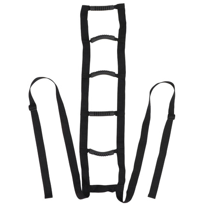 Gultas kāpnes, palīggultas kāpnes, 3,8 cm platas, regulējamas gultas kāpnes, palīgvirve vecāka gadagājuma pacientiem, virvju kāpnes stāvēšanai veselīgas aprūpes sniegšanai