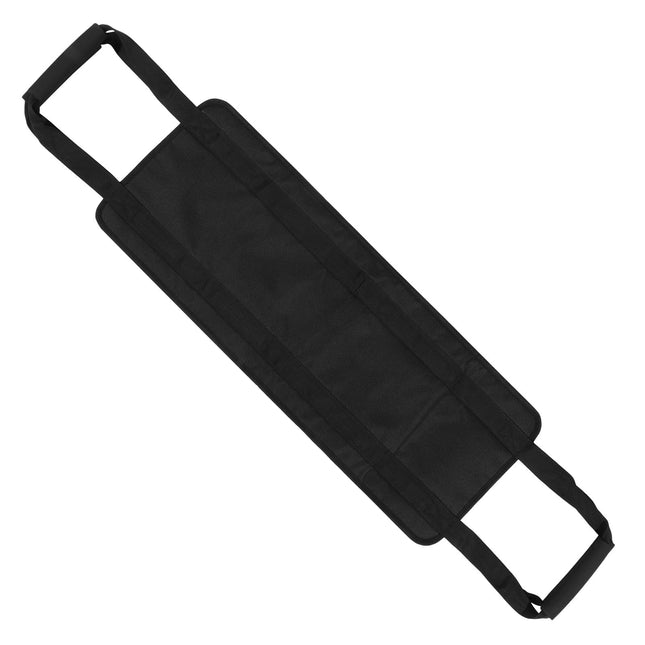 Pārvietošanas josta pacientiem un senioriem, pārvietošanas josta pacientu pacelšanai 89 x 29,8 cm, ar sietu polsterēta Oksfordas auduma pārvietošanas josta, pārvietošanas josta ar dubultu rokturi, lai palīdzētu izkāpt no gultas.