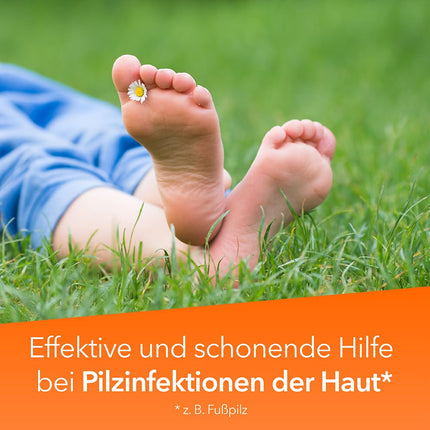 Fungicide-ratiopharm EXTRA krēms – Ātrai ādas sēnīšu infekciju ārstēšanai, piemēram: B. Sportista pēda, 30 g