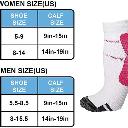 Tlynsnil kompresijas zeķes vīriešiem un sievietēm, 8 pāri, kompresijas zeķes, sporta zeķes, plantāra fascīta, pēdas velves atbalsta, skriešanas, sporta zāles, noguruma mazināšanas