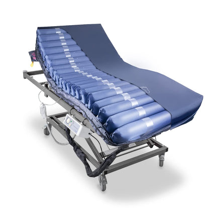 Mobiclinic® pro, pretizgulējumu matracis, kluss kompresors, 200x90x22 cm, pilns pretizgulējumu matrača komplekts, Mobi 4, Eiropas zīmols, matrača virsmatracis, rezerves šūna, līdz 190 kg