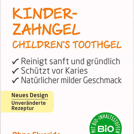 WELEDA organiskā bērnu zobu pasta – vegāna dabīgā kosmētiskā zobu pasta bez fluorīda piena zobu un smaganu kopšanai mazuļiem un zīdaiņiem. Zobu pasta bez fluorīda kariesa novēršanai (1x 50ml)