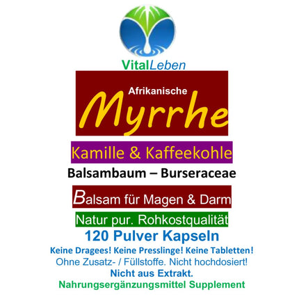 MIRAS + KUMEĻU + KAFIJAS OGLES 120 pulverveida kapsulas saspringtām zarnām saskaņā ar ĀJURVĒDU un Hildegardas fon Bingenes receptēm - TĪRA DABA - BEZ PIEDEVĀM [2 mēneši] 27160-120
