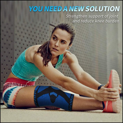 NEENCA Kniestütze, Komprimierte Kniebandage mit Patella Gel Pads & Feder Seitenstabilisatoren, Medizinischer Knieschützer für Laufen, Meniskusriss, Arthritis, Gelenkschmerzlinderung, ACL, Erholung