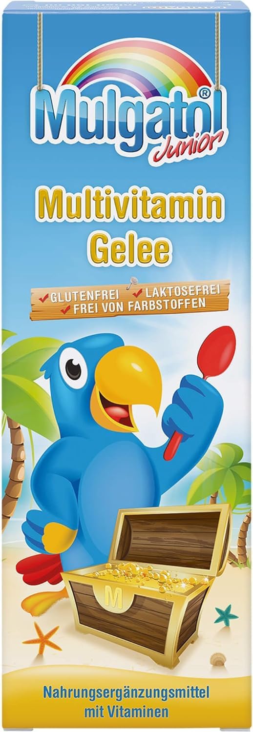 STADA Mulgatol Junior Multivitamīnu želeja, 150 ml želeja