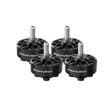 2306.5 1800KV FPV drona motors - 6S bezsuku motors 5 collu FPV dronam QAV kvadrokopteram - 4 gab.