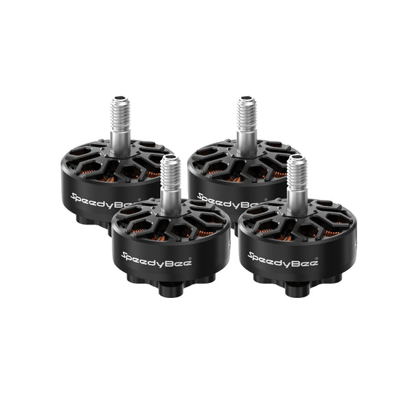 2306.5 1800KV FPV drona motors - 6S bezsuku motors 5 collu FPV dronam QAV kvadrokopteram - 4 gab.