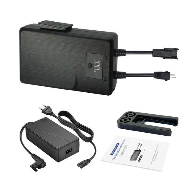 STAIGO universāls akumulatoru bloks elektriski regulējamiem krēsliem ar LED displeju atzveltnes mēbelēm, dīvāniem, paceļamiem krēsliem, bezvadu uzlādējams akumulatoru bloks 2 kontaktu elektriski darbināmām mēbelēm [25,2 V 2500 mAh]