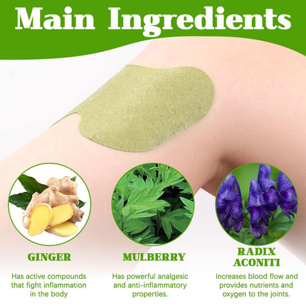 FENGQ sāpju mazināšanas plāksteris, 80 gabali sāpju mazināšanas plāksteri, plāksteri ceļa sāpju mazināšanai, vērmeles ceļa plāksteris, sāpju mazināšana, siltuma plāksteris ceļa, muguras, kakla un sāpošiem muskuļiem