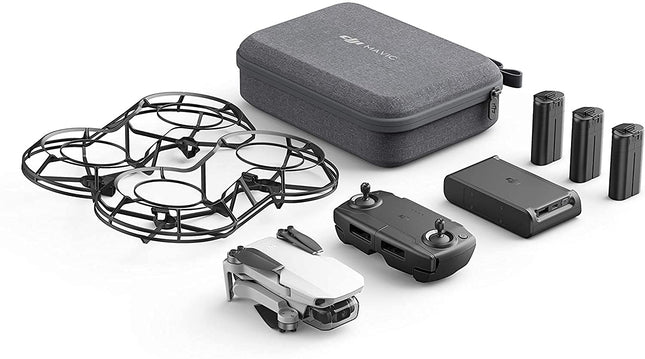 DJI Mavic Mini Combo (EU) – drona un piederumu komplekts, viegls un pārnēsājams, lidojuma laiks: 30 min, pārraides attālums: 4 km, HD video pārraide, 3 asu stabilizators, 12 MP, HD video 2,7K