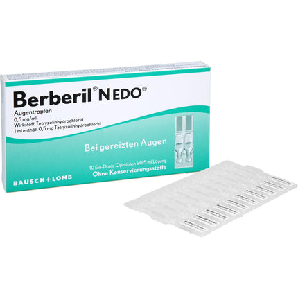 BERBERIL N EDO acu pilieni 10 x 0,5 ml