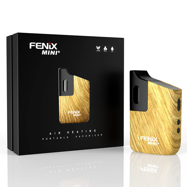 FENiX Mini Plus vaporizators | Jaunākais modelis | Bestseller tagad ar USB-C | garšaugiem un ekstraktiem | 100% KONVEKCIJA! Koka dizains