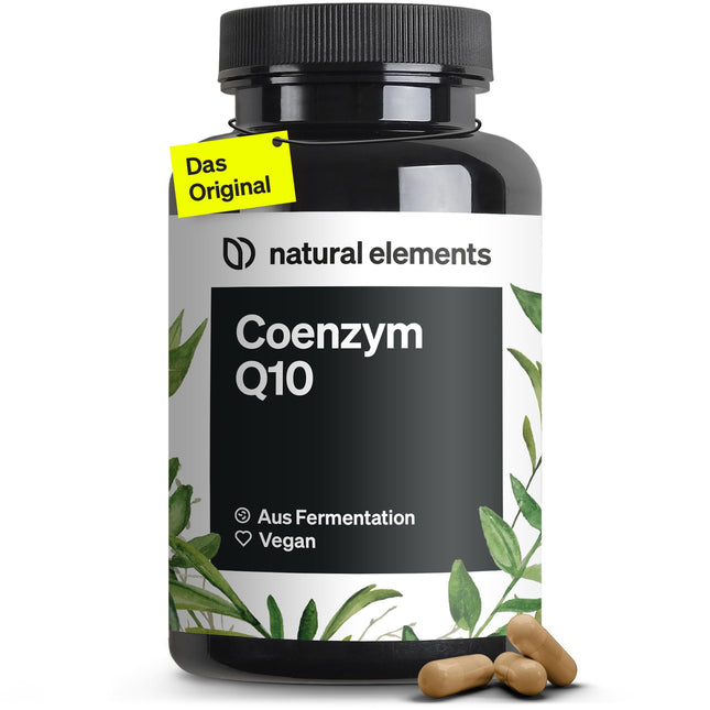 Koenzīms Q10 – 200 mg vienā kapsulā – 120 vegāniskas kapsulas – 4 mēnešu krājumi – augstas kvalitātes Q10 – augsta deva, ražots Vācijā un laboratorijā pārbaudīts