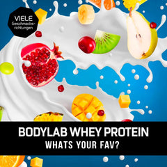 Bodylab24 sūkalu proteīna pulveris, vaniļa, 2kg