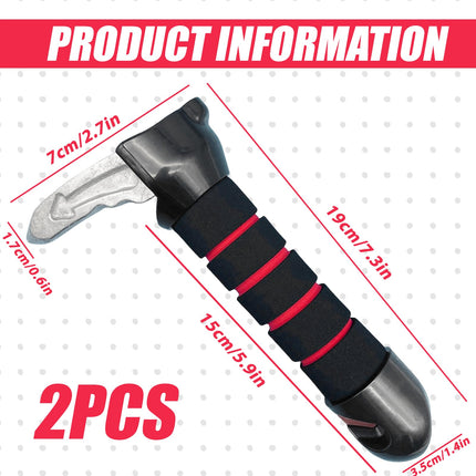 Einstiegshilfe Auto Autoassistent Support Griff für Senioren: PRITOK 2pcs Auto Einstiegshilfe Ausstiegshilfe Haltegriffe, Auto Haltebügel Fensterbrecher, Autogriffe Stützgriff für Senioren (Rot)
